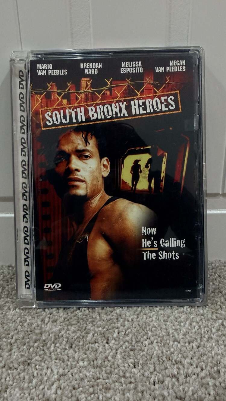 South Bronx Heroes DVD (2001 Platinum Disc Corporation)